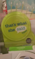 that's what she said talking greeting card